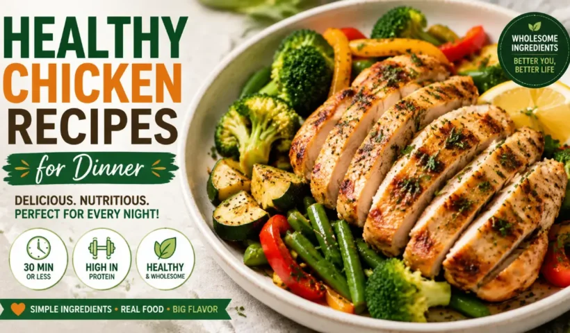 healthy chicken recipes for dinner