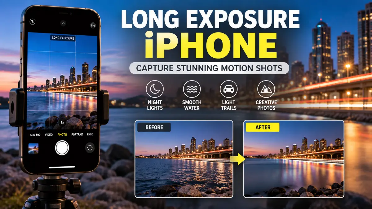long exposure iphone