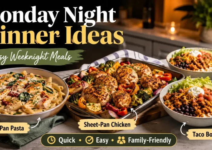 monday night dinner ideas