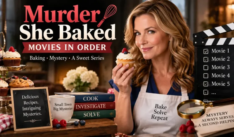murder she baked movies in order