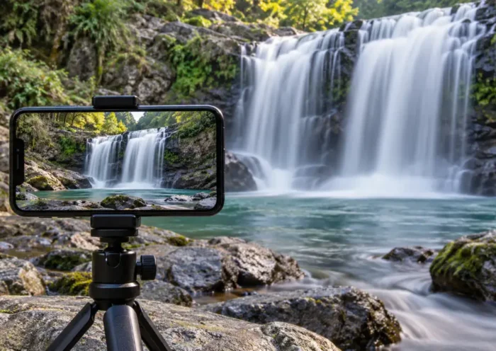how to do long exposure on iphone
