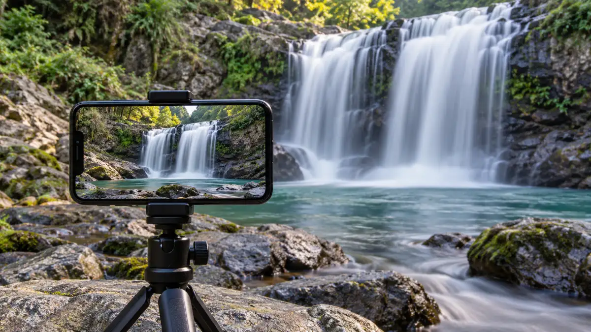 how to do long exposure on iphone