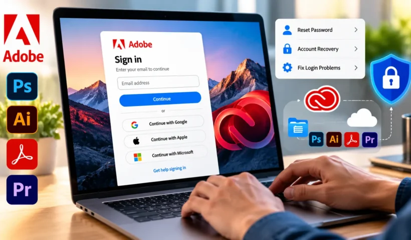 adobe login