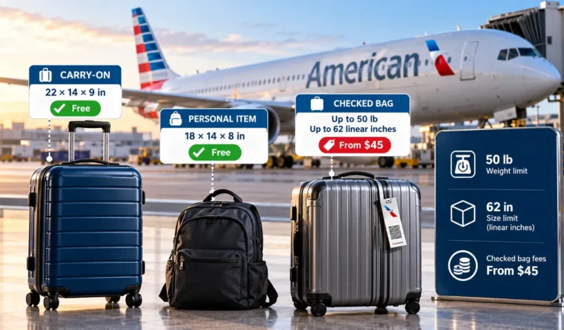 american airlines baggage policy