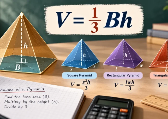 pyramid volume formula